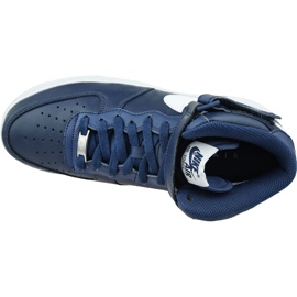 Nike Air Force 1 Mid '07 M CK4370-400 skor marinblå 2