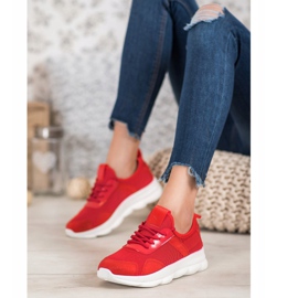 Marquiz Slip-on sportskor röd 1