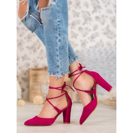 Goodin Bundna pumpar rosa 1