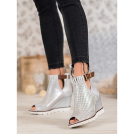 Filippo Silver stövlar grå 2