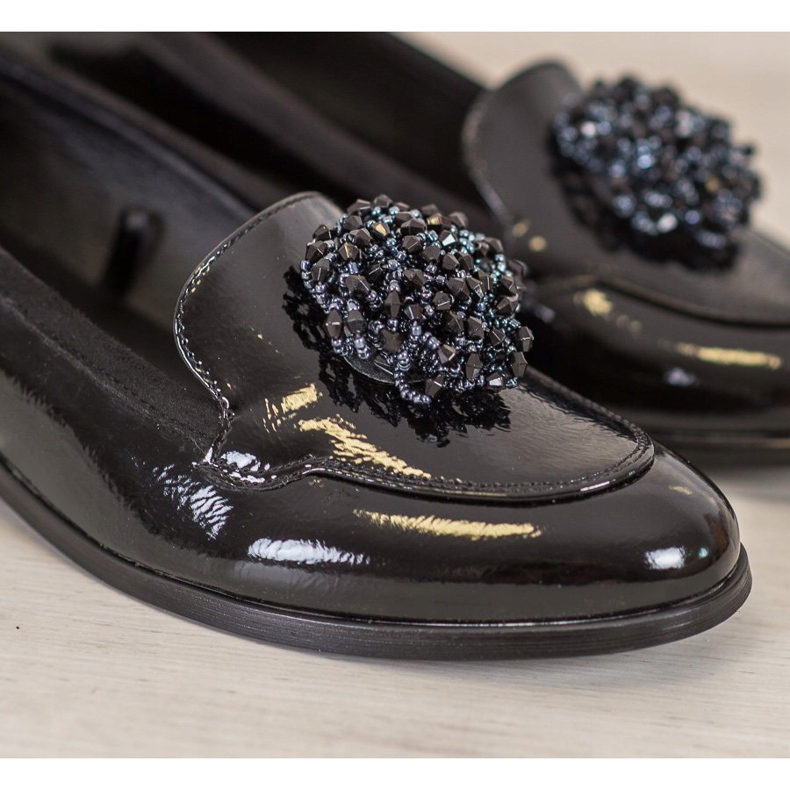 Vinceza Svarta herrar med prydnad 1