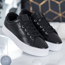 SDS Sportskor på plattformen svart 2