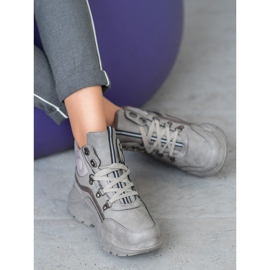 Queentina Varma sneakers grå 1