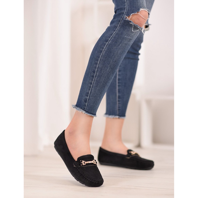 Fama Textil loafers svart 1