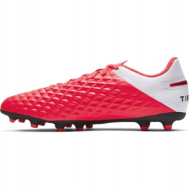 Nike Tiempo Legend 8 Club FG / MG M AT6107-606 fotbollsskor röd röd 2