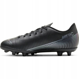 Nike Mercurial Vapor 13 Club FG / MG Jr AT8161-010 fotbollsskor svart svart 2