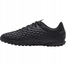 Nike Tiempo Legend 8 Club Tf M AT6109-010 fotbollsskor svart svart 1