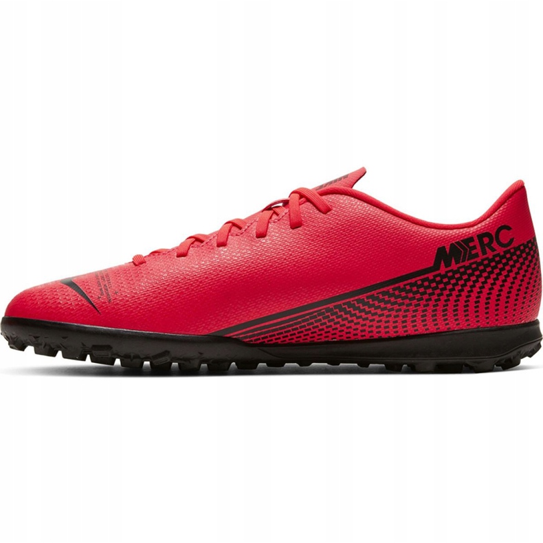 Nike Mercurial Vapor 13 Club Tf M AT7999-606 fotbollsskor röd röd 2