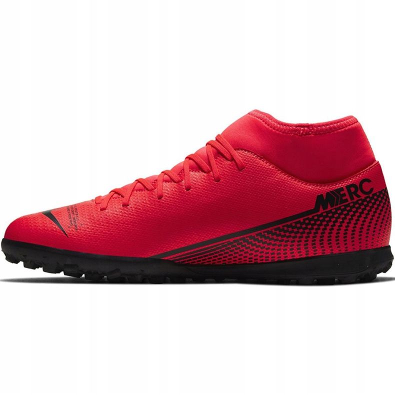 Nike Mercurial Superfly 7 Club Tf M AT7980-606 fotbollsskor röd röd 1