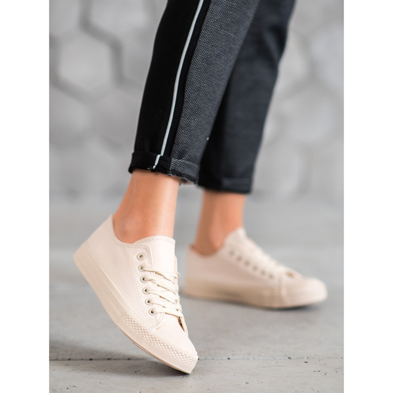 Fashion Klassiska sneakers brun 1