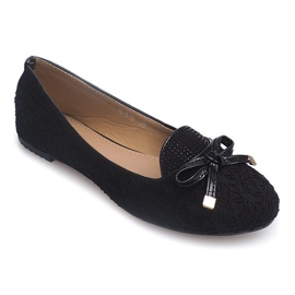 Lace Ballerinas 616 Svart 1