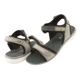 Bekväma sport sandaler Caprice 28606 beige brun 4