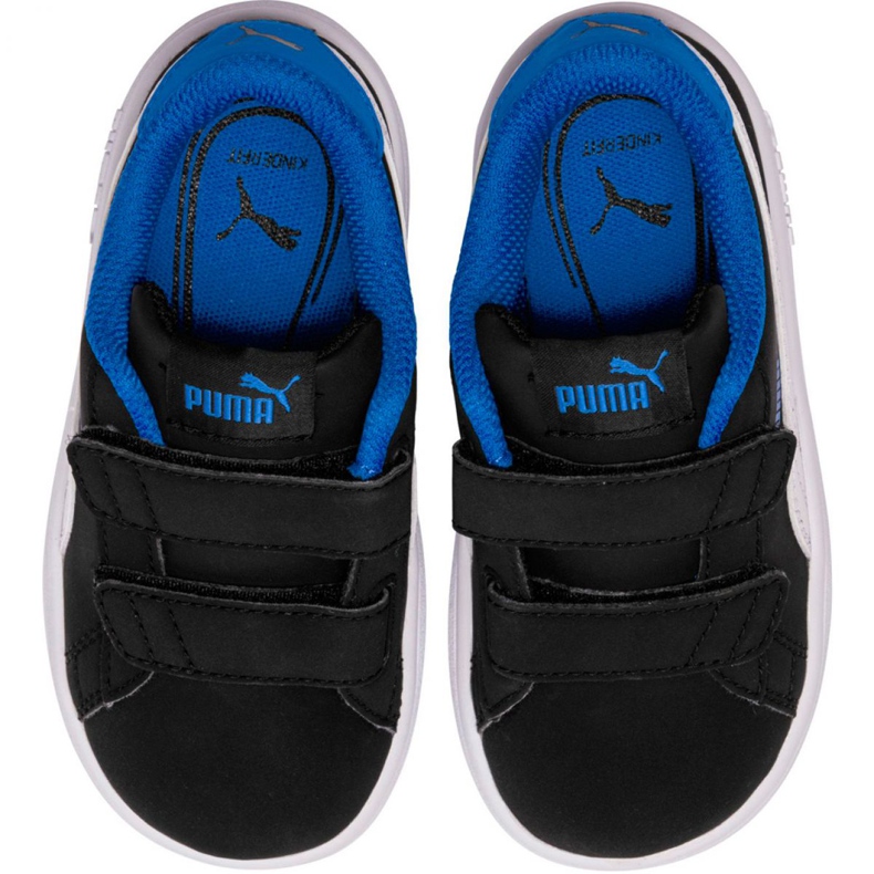 Puma Smash v2 Buck V Ps Jr 365183 04 svart 1