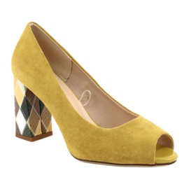 Mocka pumpar Sergio Leone PB135 gul 1