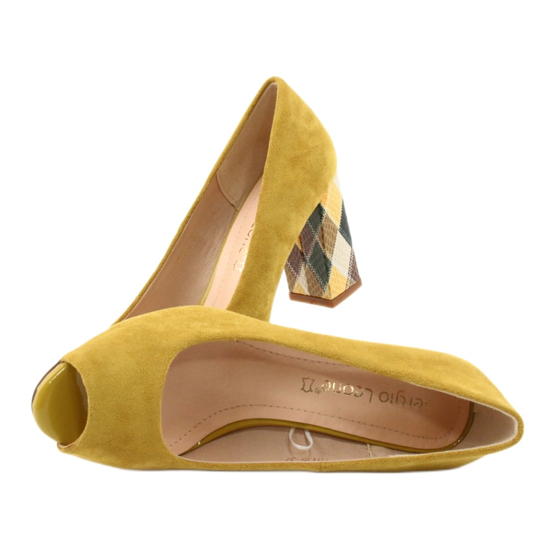 Mocka pumpar Sergio Leone PB135 gul 5