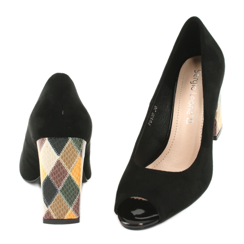 Mocka pumpar Sergio Leone PB135 svart 4