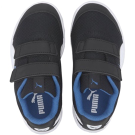 Puma Stepfleex 2 Mesh Ve V Ps Jr 192524 10 vit svart blå 1