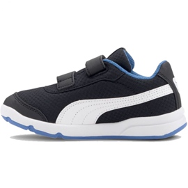 Puma Stepfleex 2 Mesh Ve V Ps Jr 192524 10 vit svart blå 2