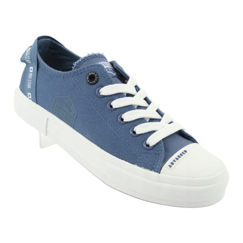 Big Star Denimsneakers med snörning FF274211 blå 1