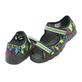 Befado barnskor 969X140 röd blå grå grön gul 4