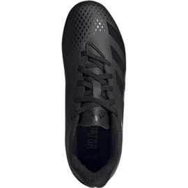 Adidas Predator 20.4 FxG Jr EF1932 fotbollsskor svart svart 1