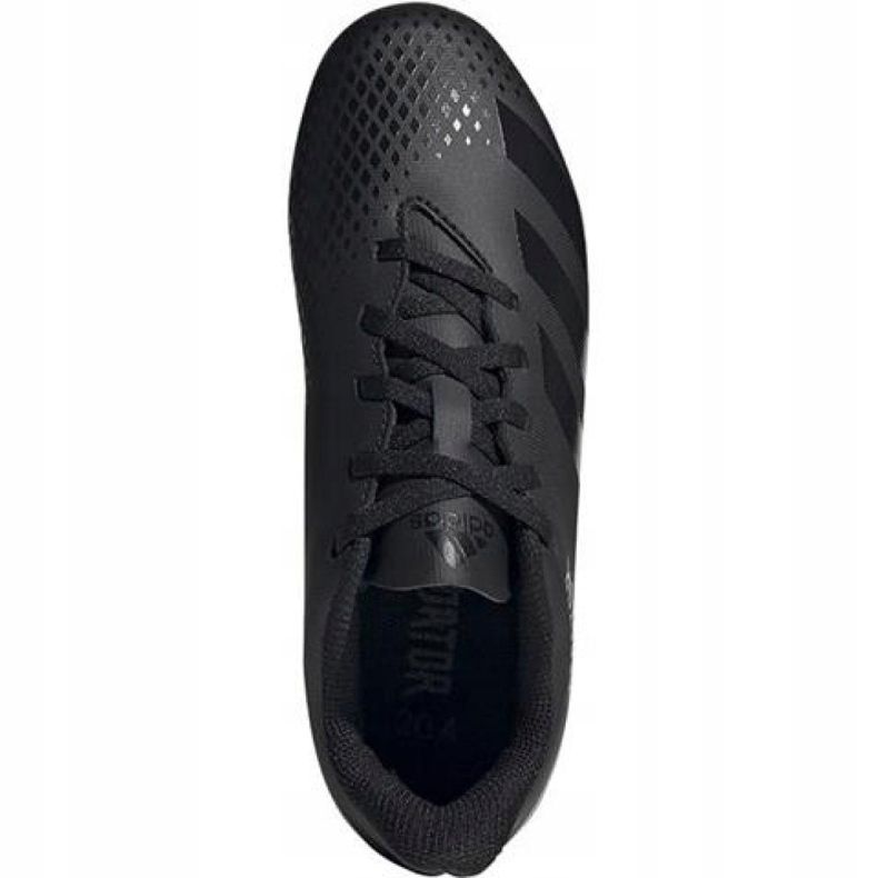 Adidas Predator 20.4 FxG Jr EF1932 fotbollsskor svart svart 1