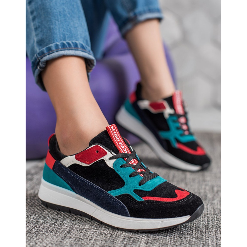 SHELOVET Mode sportskor mångfärgad 2