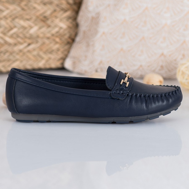 Fama Eleganta loafers marinblå blå 1