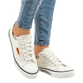 Klassiska vita sneakers W11 2