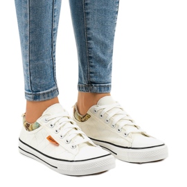 Klassiska vita sneakers W11 1