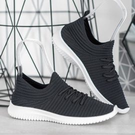 SHELOVET Textil Slip-On skor svart 1