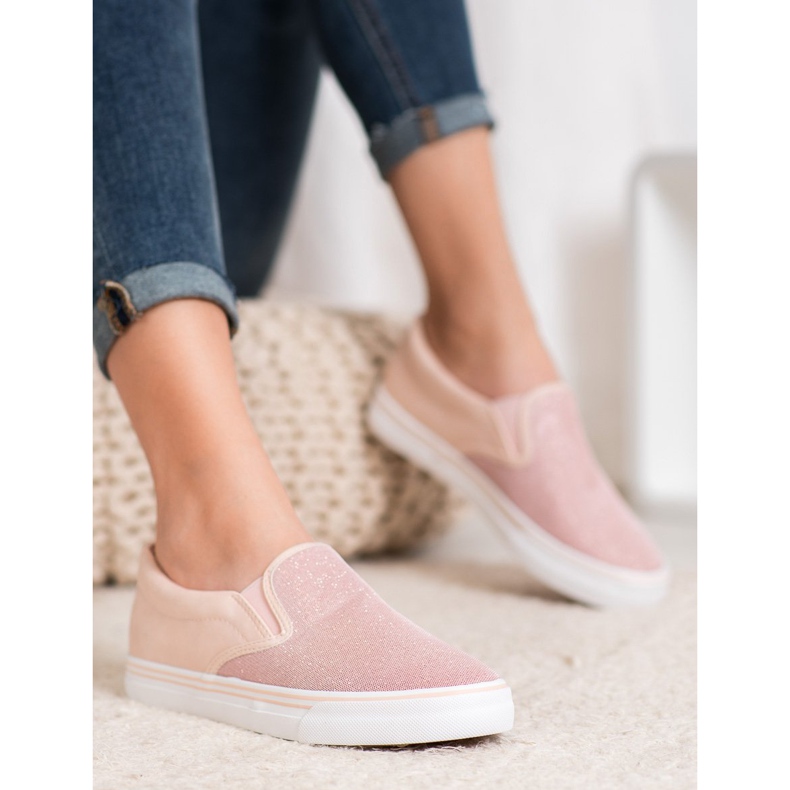 Yes Mile Rosa Slip On Sneakers 2
