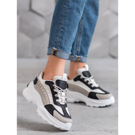 SHELOVET Trendiga skor på plattformen mångfärgad 1