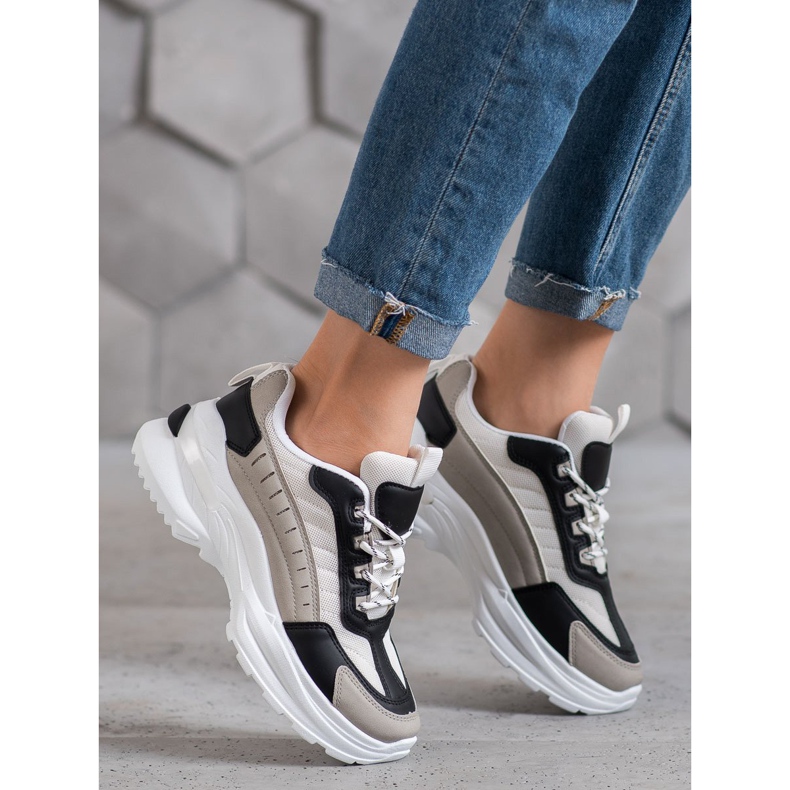 SHELOVET Trendiga skor på plattformen mångfärgad 2