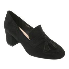 Skor på stolpen till Sergio Leone PB147 svart 1