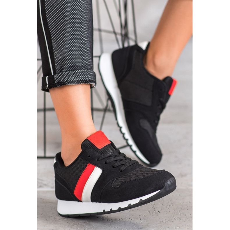 SHELOVET Klassiska sportskor svart mångfärgad 2