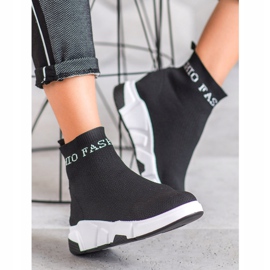 SHELOVET Fashion Slip-On skor svart 2