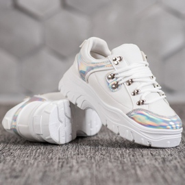 Weide Vita skor med Holo -effekt 1