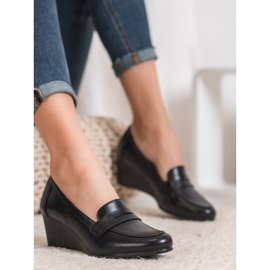 VINCEZA kil loafers svart 2