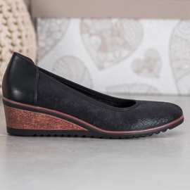 Eleganta VINCEZA -ballerinor svart 1