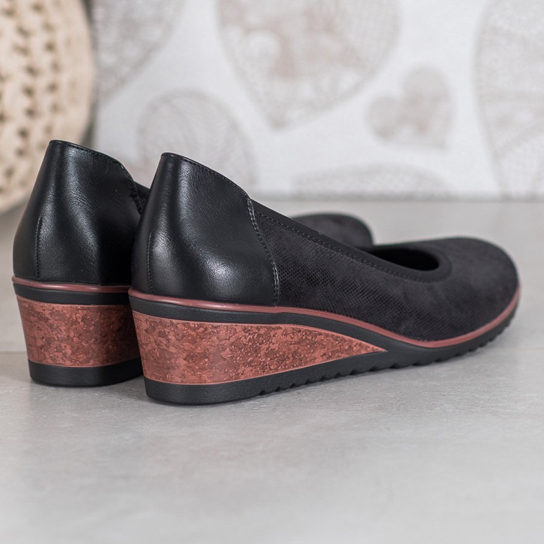 Eleganta VINCEZA -ballerinor svart 2