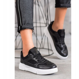 MCKEYLOR Plattformskor svart 1