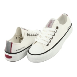 Cross Jeans Classic Sneakers Biaded White FF2R4010C vit 3