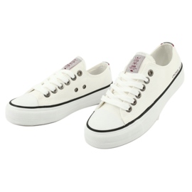 Cross Jeans Classic Sneakers Biaded White FF2R4010C vit 2