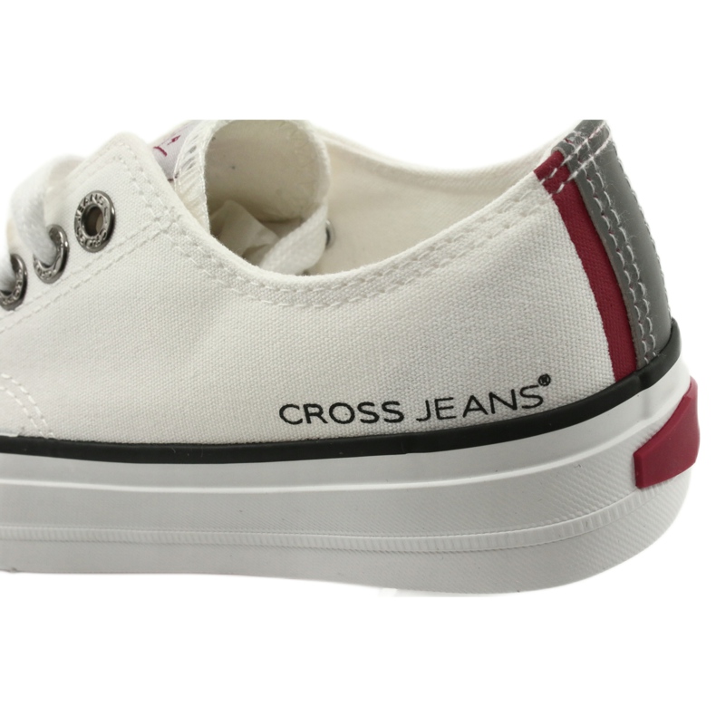 Cross Jeans Classic Sneakers Biaded White FF2R4010C vit 6
