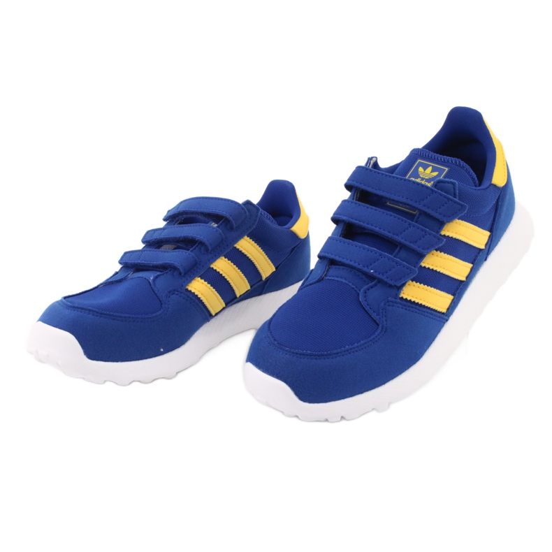 Adidas Originals Forest Grove Cf Jr CG6804 blå gul 3