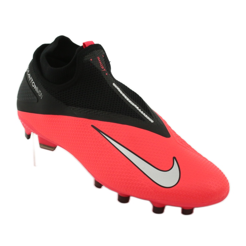 Nike Phantom Vsn 2 Pro Df Fg M CD4162-606 fotbollsskor röd 1