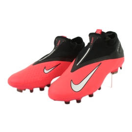 Nike Phantom Vsn 2 Pro Df Fg M CD4162-606 fotbollsskor röd 3