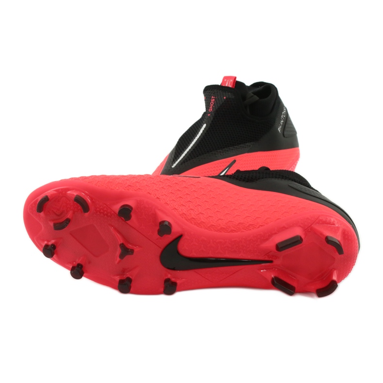 Nike Phantom Vsn 2 Pro Df Fg M CD4162-606 fotbollsskor röd 5