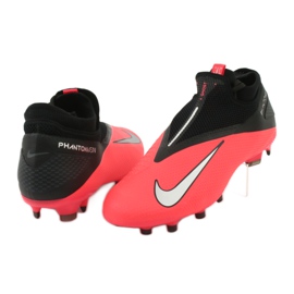 Nike Phantom Vsn 2 Pro Df Fg M CD4162-606 fotbollsskor röd 4